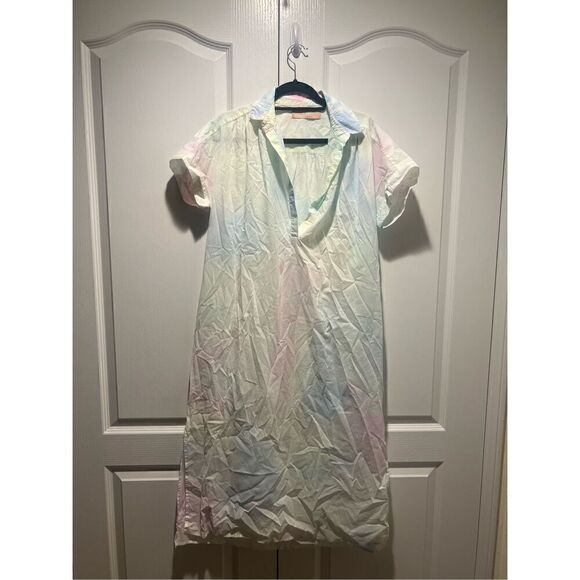 CALI by Cali Dreaming DREAM DRESS COTTON SPRINKLES TIE DYE-size S NWT$198 - Picture 3 of 6